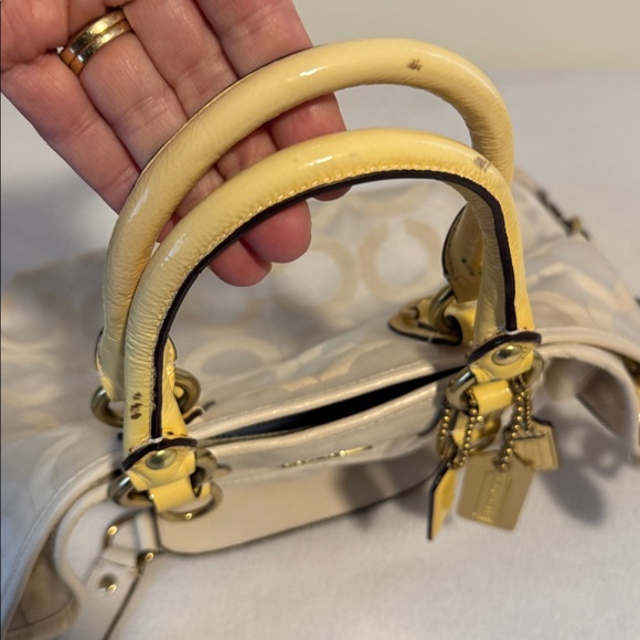 Coach Madison Julianne Op Art satchel handbag 12963 - Picture 11 of 12